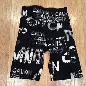Calvin Klein Black Graphic Shorts